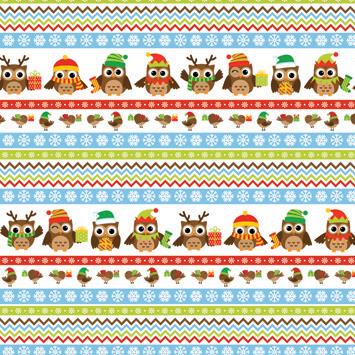 TELA NORTHCOTT - HOLIDAY HOOT - FRANELA   n.l.a